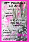 Exposition de travaux au Printemps des arts (2013)