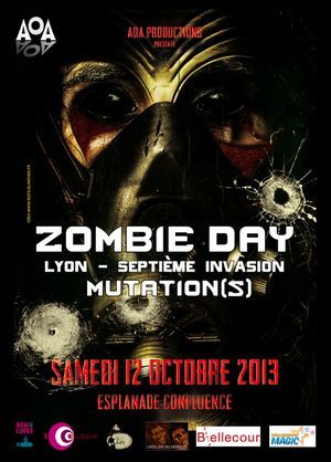 Reportage photo lors de la zombies walk 2014