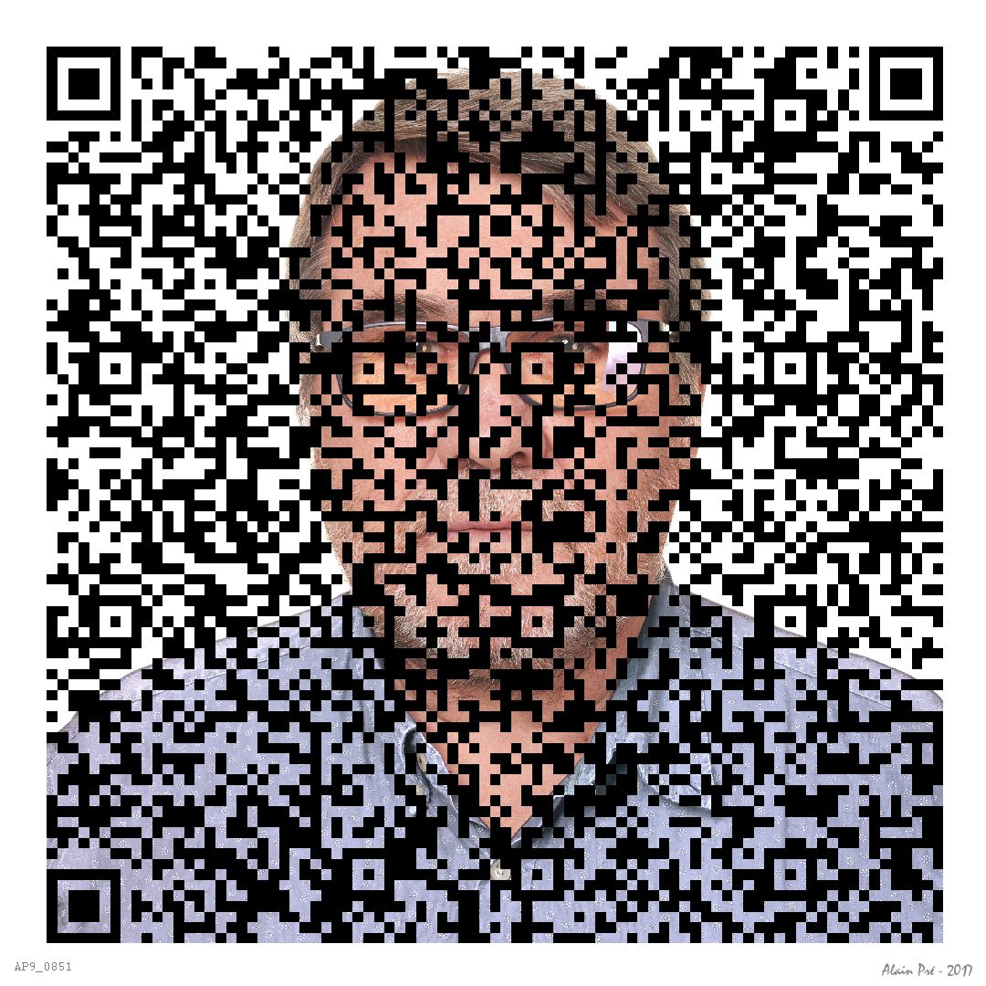 Projet photo sur la vie privée à notre époque - Pierre - Retraité Vie privée - Projet QR Code