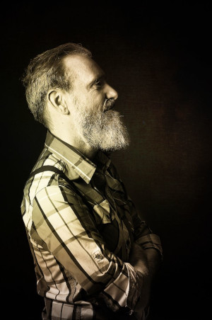 Stage photo portrait