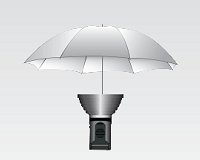 Parapluie translucide