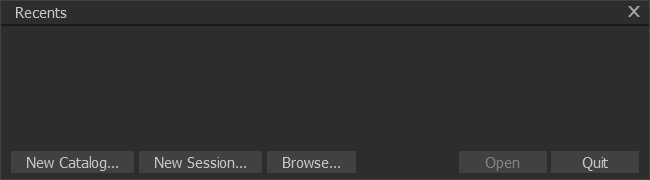 First launch of Capture One