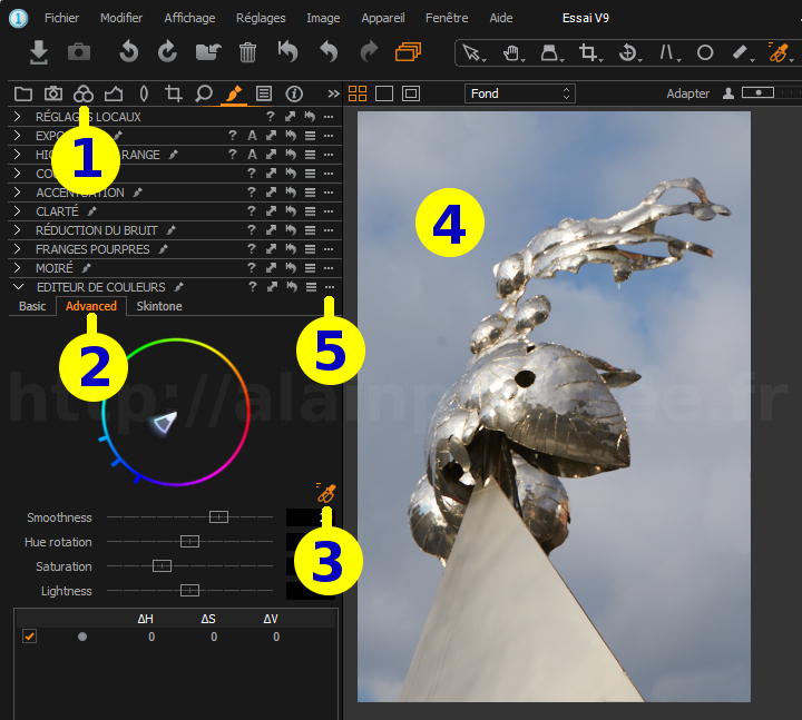 Capture One - Improve the sky