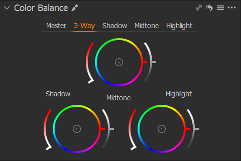 Color balance tool - Capture One