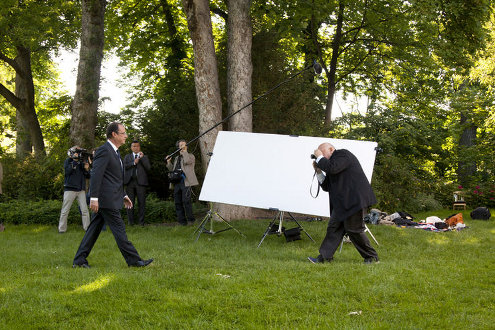 Making-of de la photo officielle de François Hollande