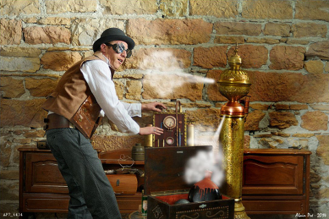 Le savant fou (photo Alain Pré)