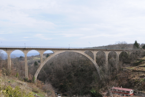 Viaduc de Pélussin (Loire) - Photo par Alain Pré